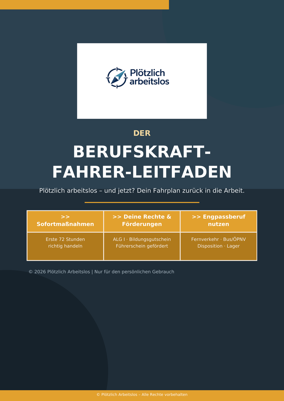 Berufskraftfahrer arbeitslos? Deine Chancen im Engpassberuf 2026
