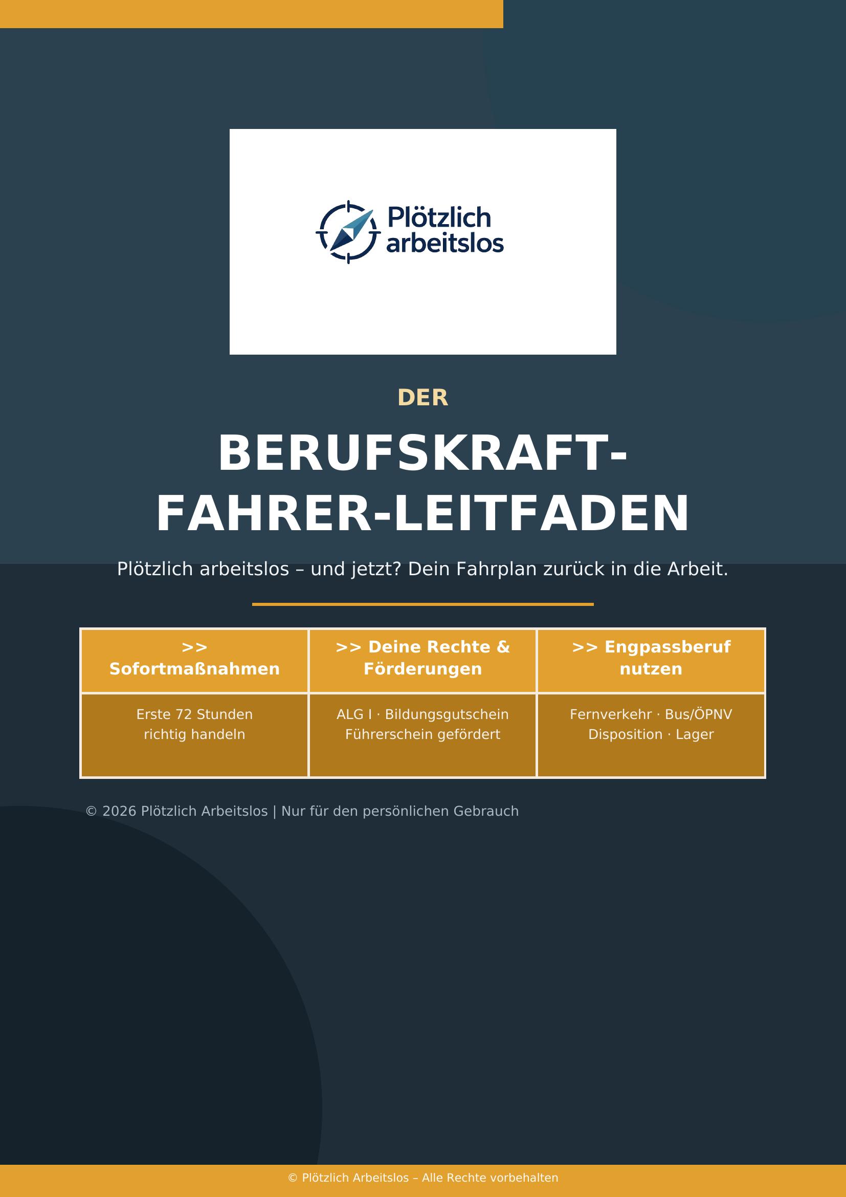 Berufskraftfahrer arbeitslos? Deine Chancen im Engpassberuf 2026