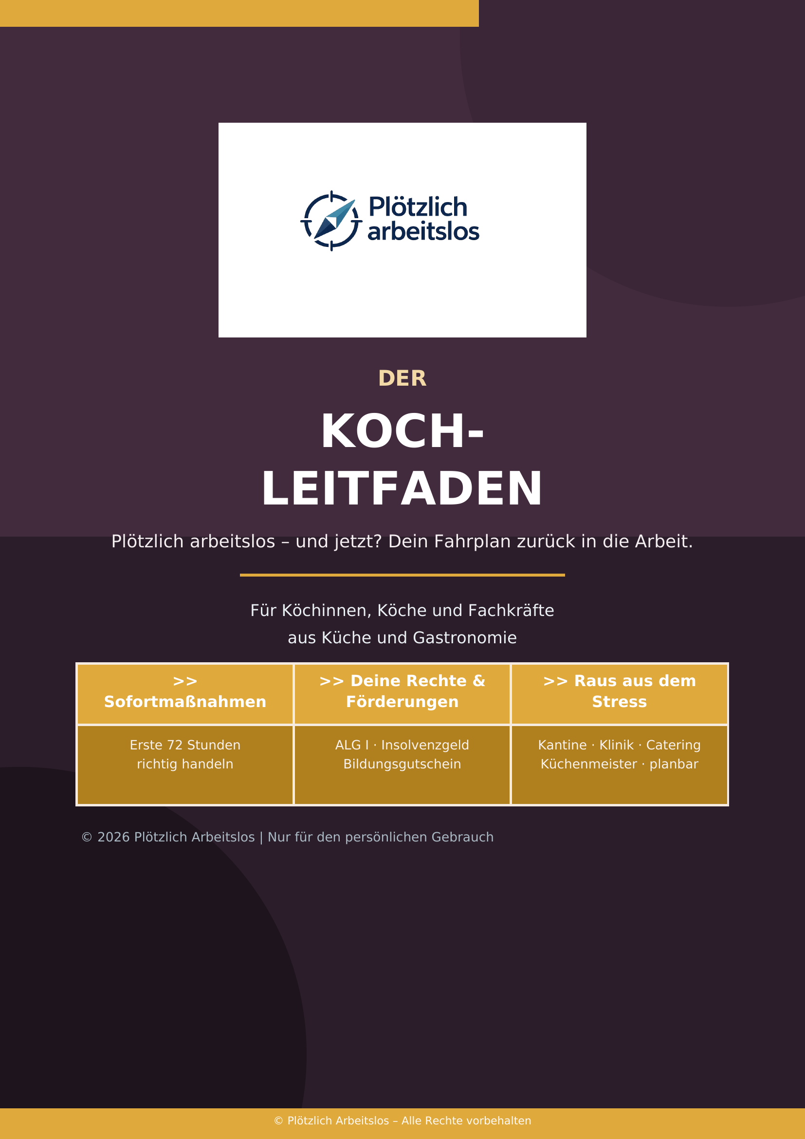 Koch arbeitslos trotz Gastrokrise? Deine Chancen 2026